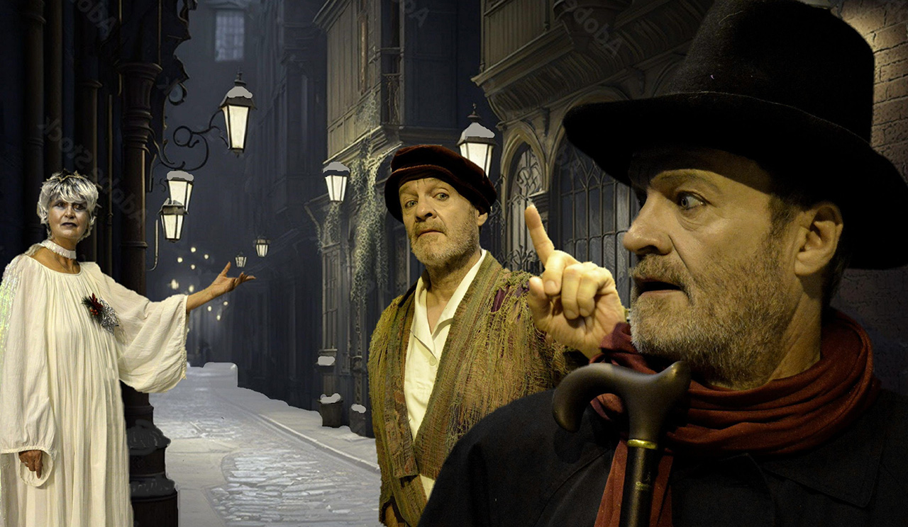 „Die Seele der Weihnacht“ nach dem weltberühmten Klassiker von Charles Dickens | Fotos Robert Emsden, Alexander Schüßbauer